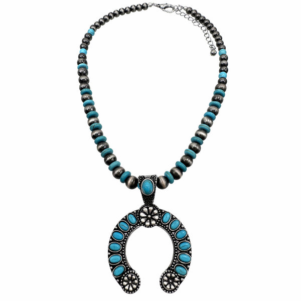Squash Blossom Bead Necklace