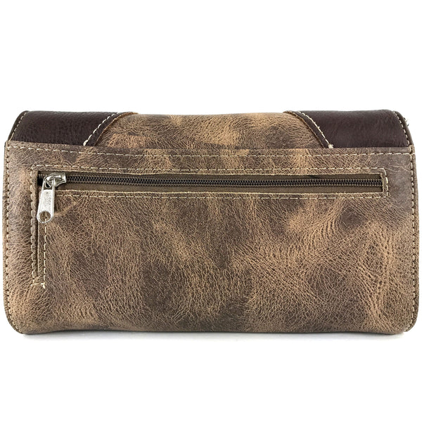 Cross Western Women's Brown Wallet Clutch