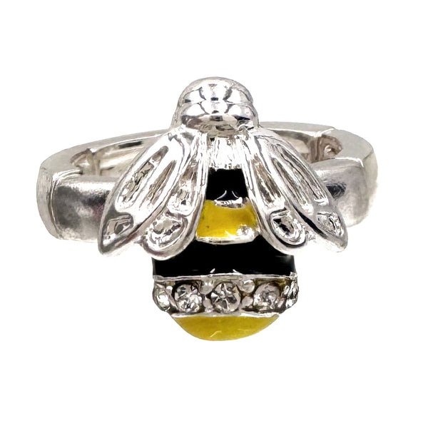 Bee Gold and Silver Ring