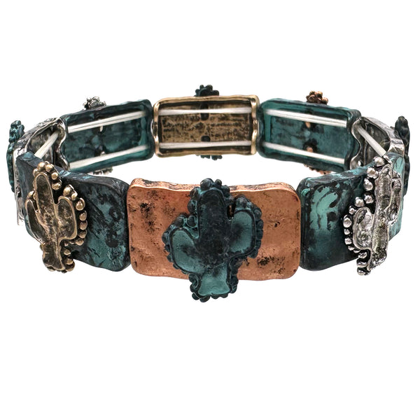 Cactus Desert Stretch Bracelet