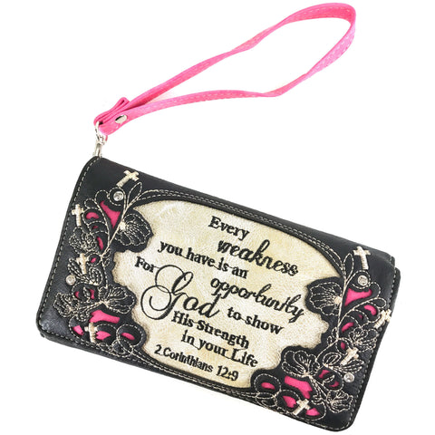 Bible Verse 2 Corinthians Western Women's Wallet