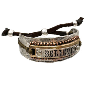 Believe Rustic Bracelet