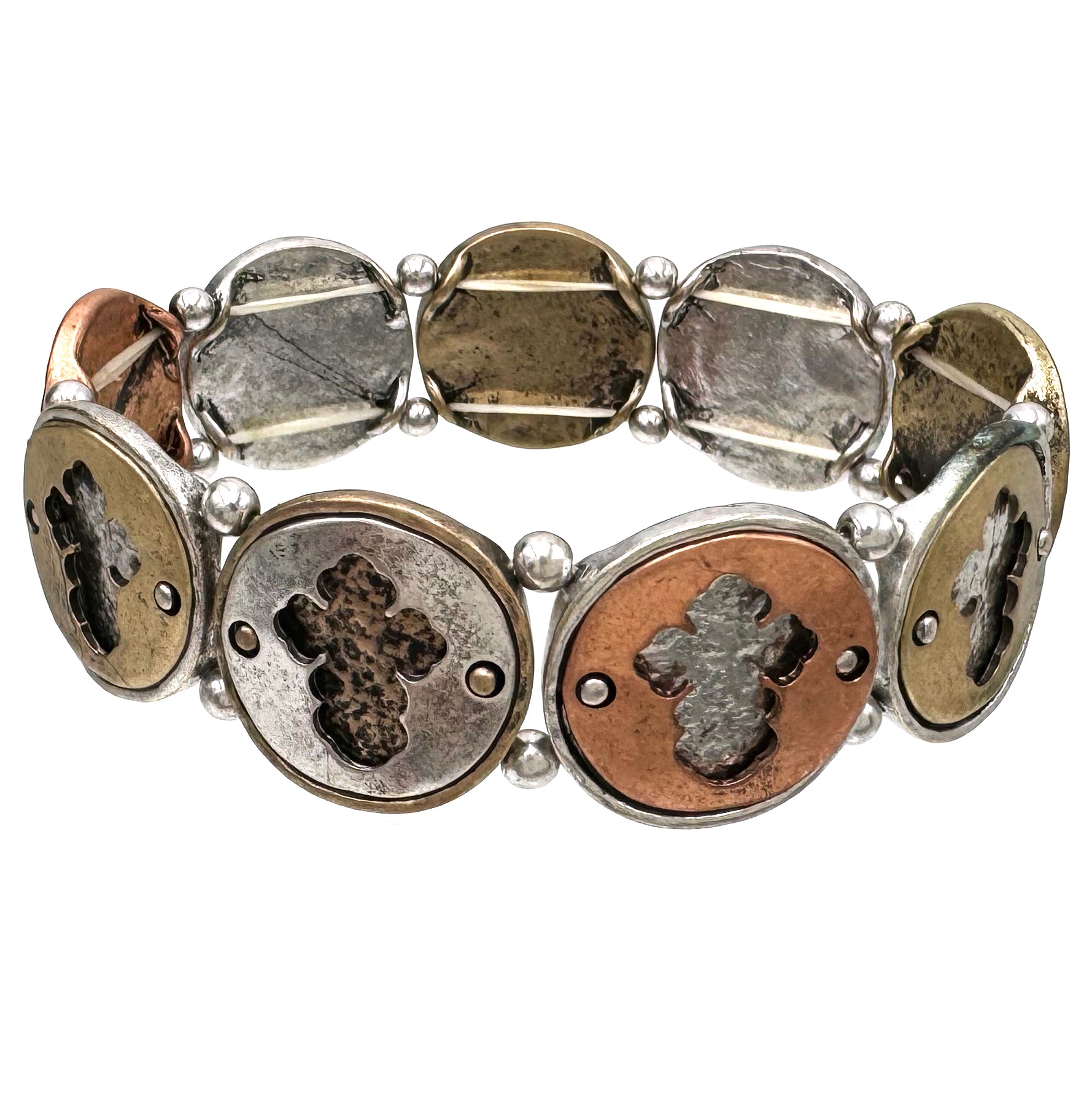 Cross Stretch Bracelet