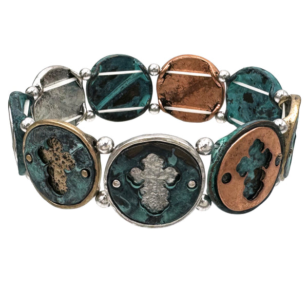 Cross Stretch Bracelet