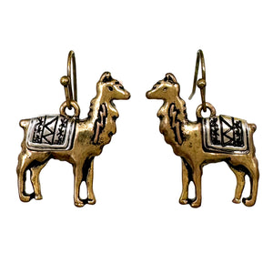 Llama Hook Earrings