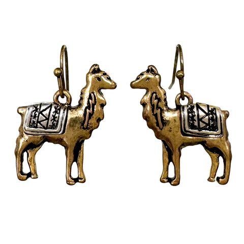 Llama Hook Earrings