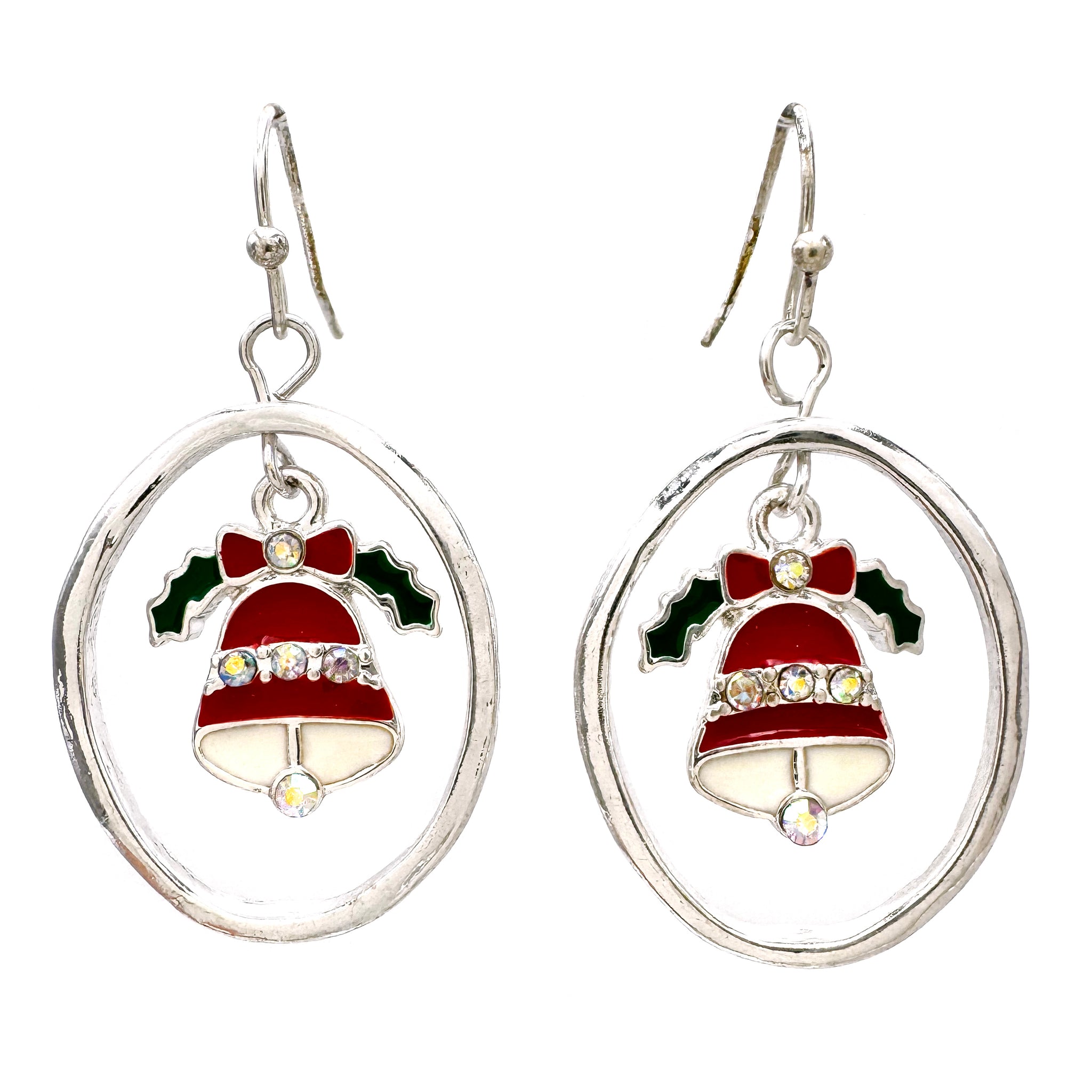 Christmas Bell Charm Earrings