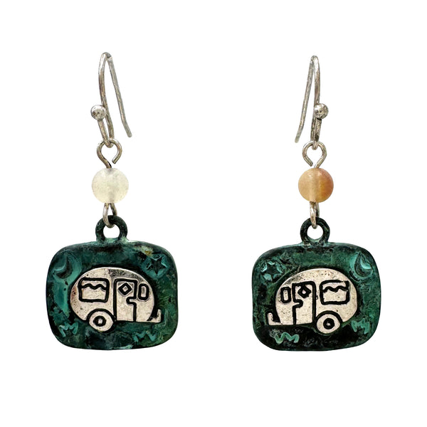 Camper RV Van Dangle Earrings