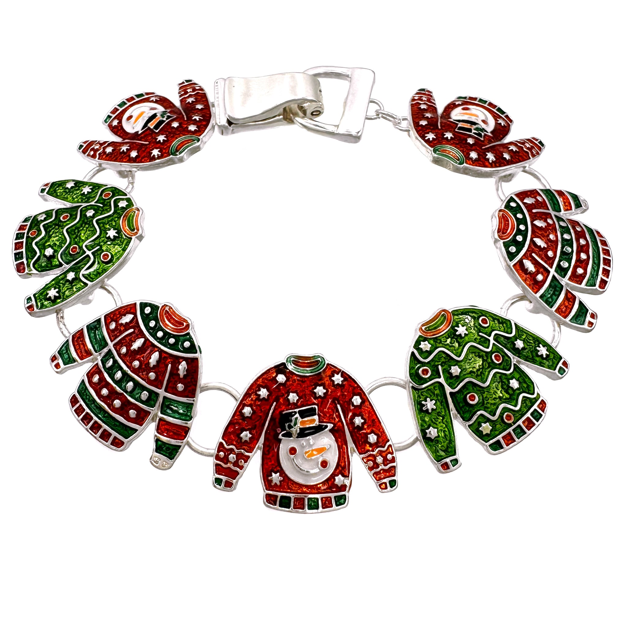 Ugly Christmas Sweater Mismatch Bracelet