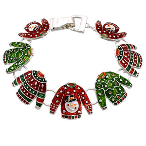 Ugly Christmas Sweater Mismatch Bracelet