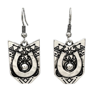 Horseshoe Navajo Earrings