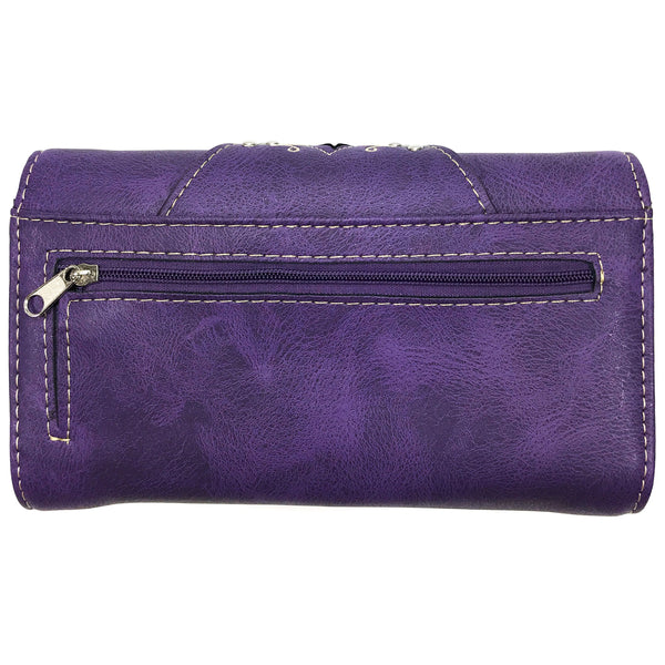 Western Women's Cowgirl Shine Buckle Wallet