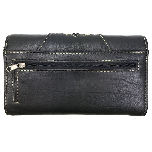 Western Women's Cowgirl Shine Buckle Wallet