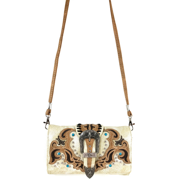 Longhorn Belt Buckle Western Women's Wallet