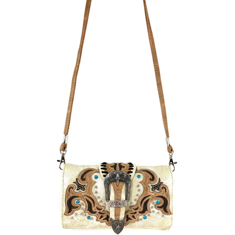 Longhorn Belt Buckle Western Women's Wallet