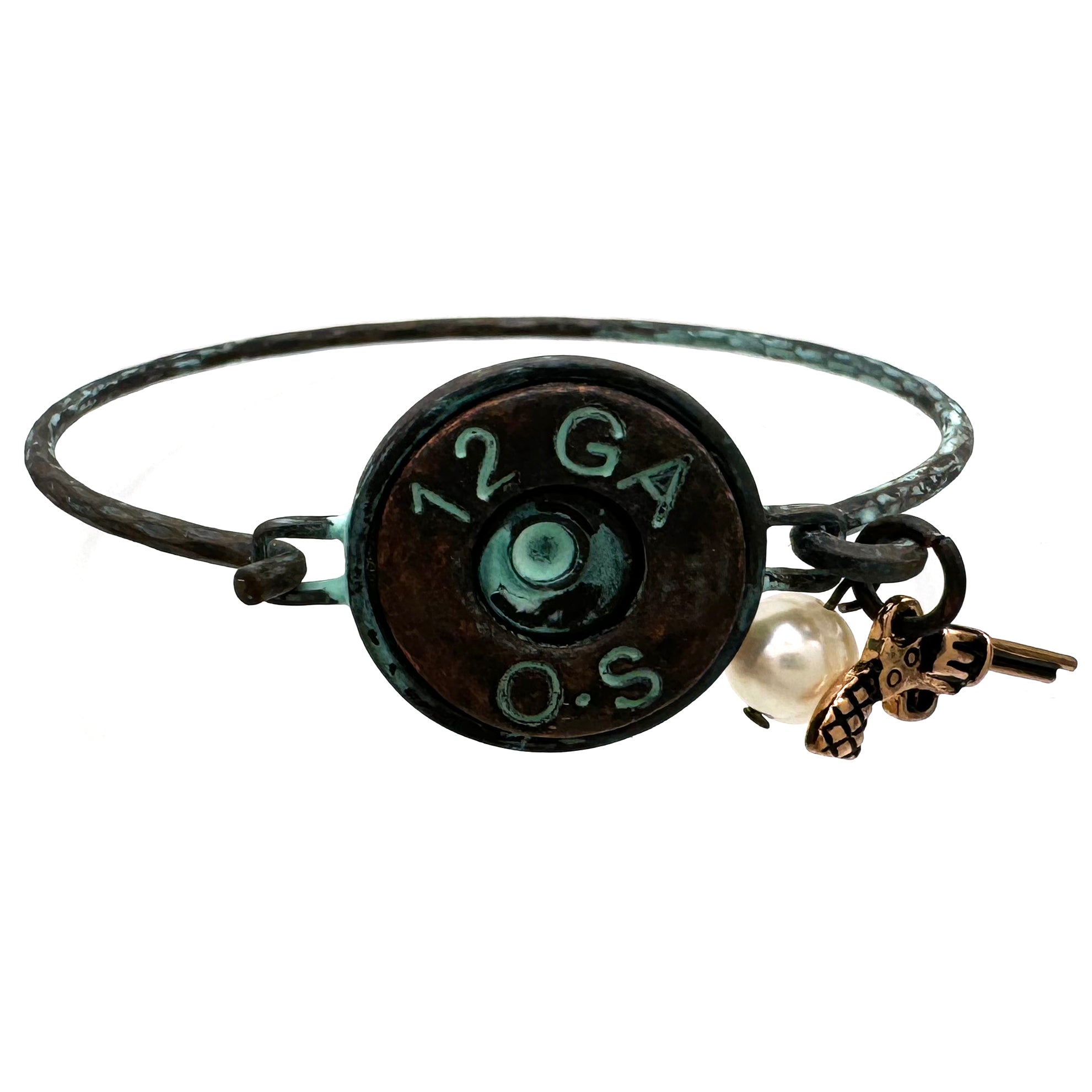 12 GA Bullet Patina Bangle