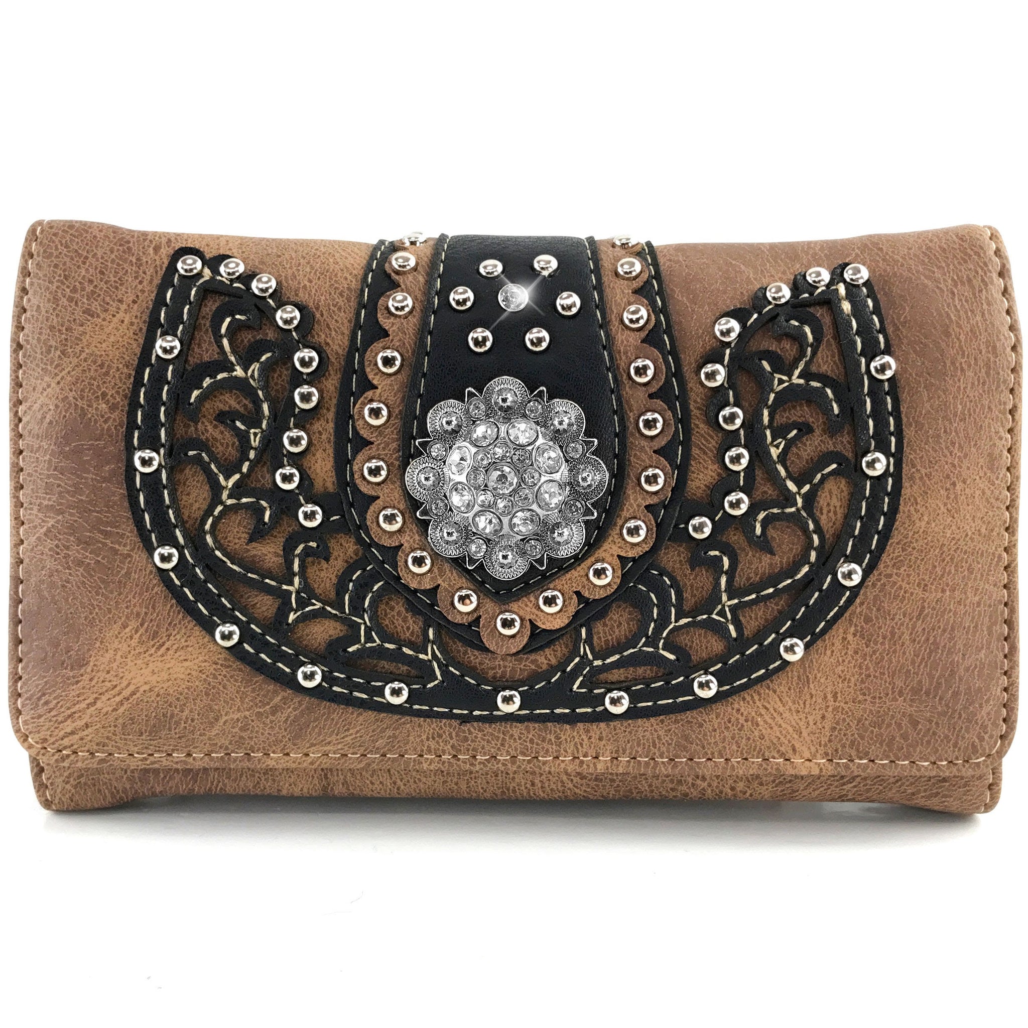Western Floral Concho Women's Wallet