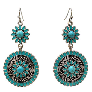 Western Flower Earrings