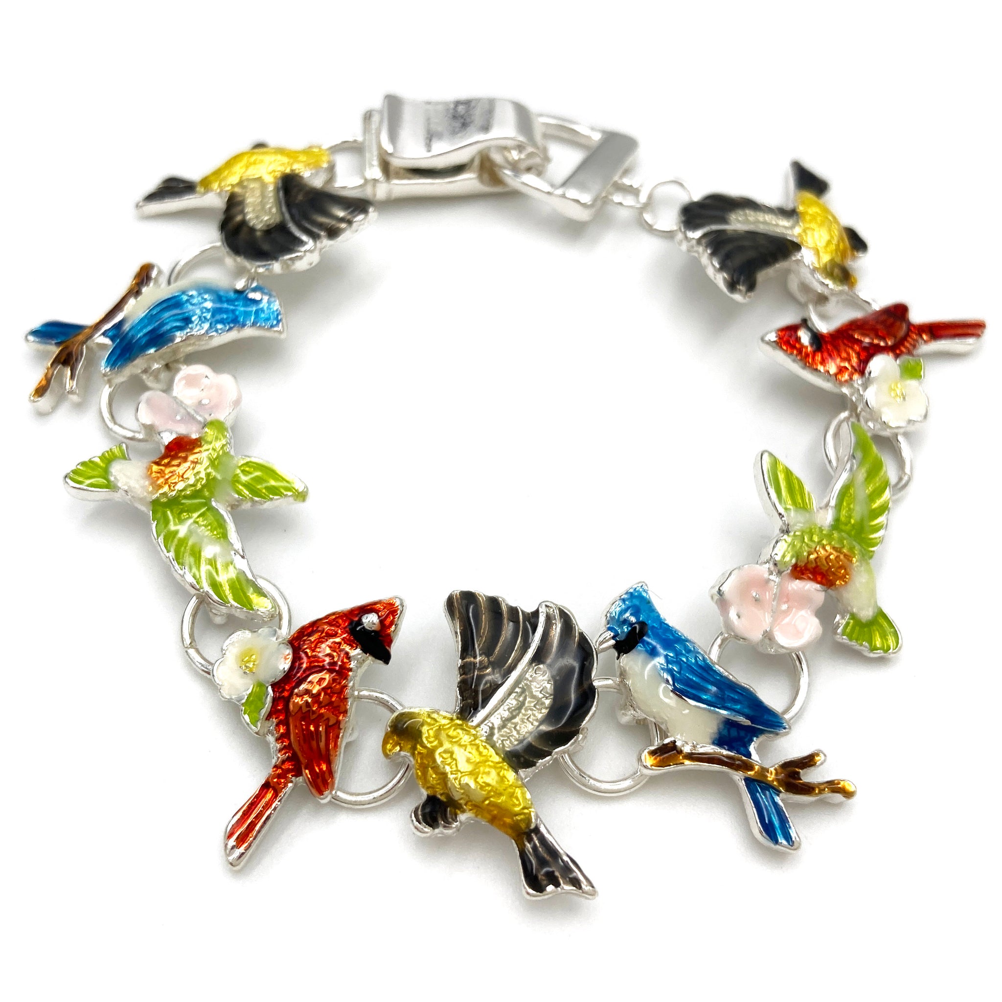 Colorful Bird Bracelet