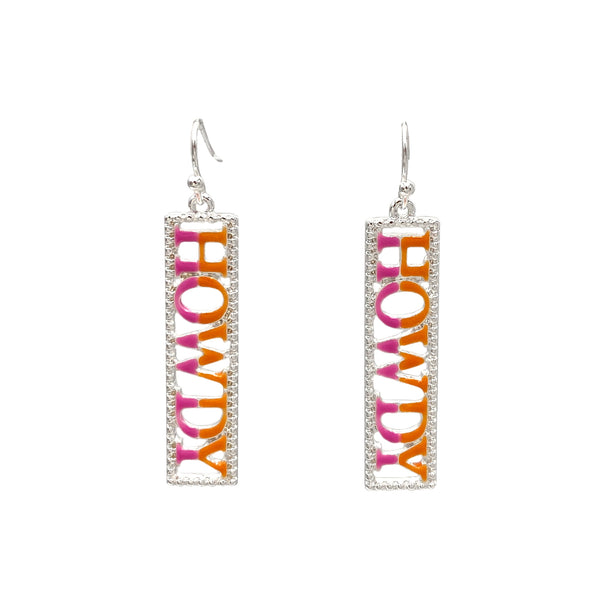 Howdy Bar Chic Necklace Earrings Set