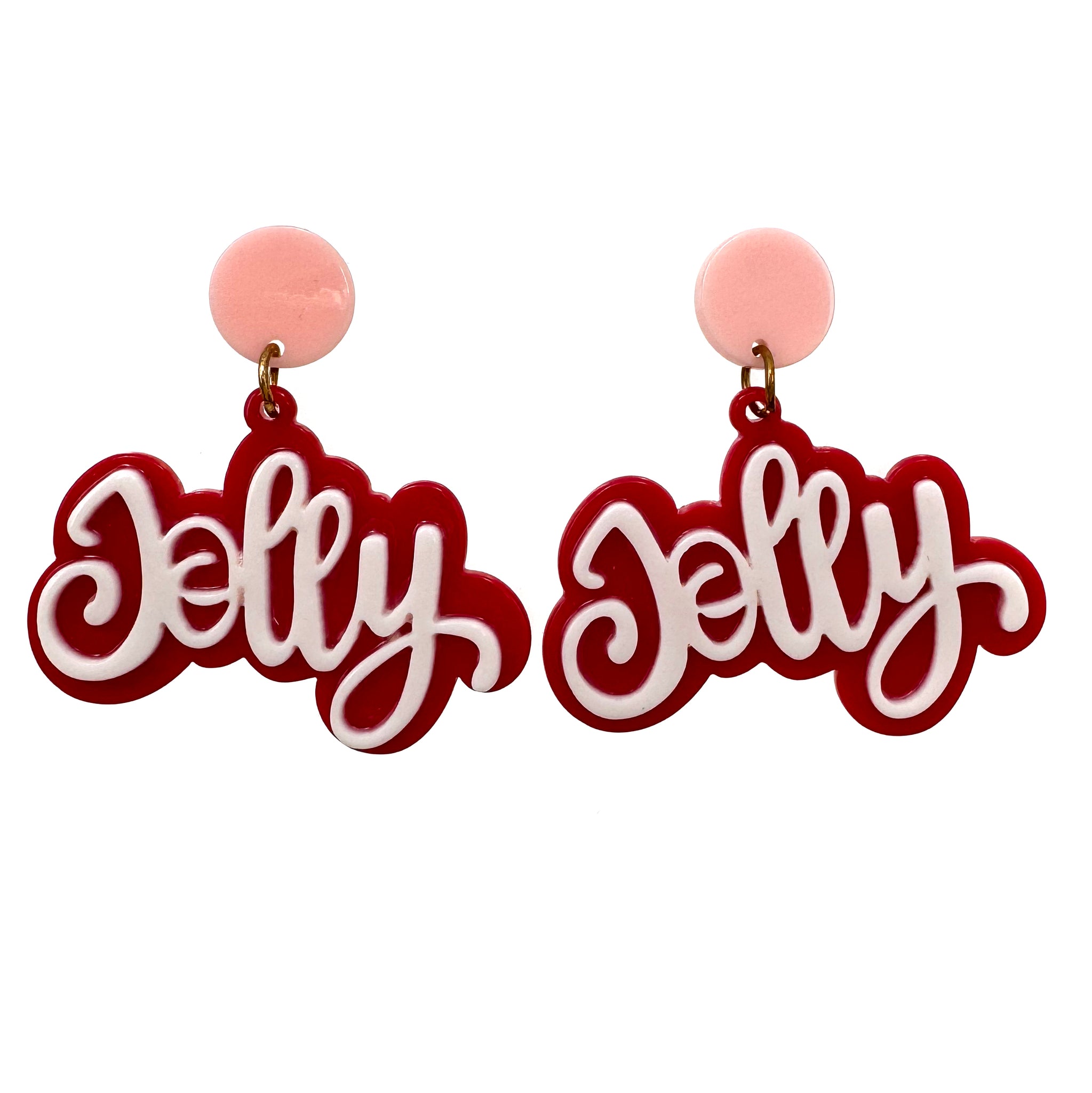 Christmas Jolly Post Dangle Earring