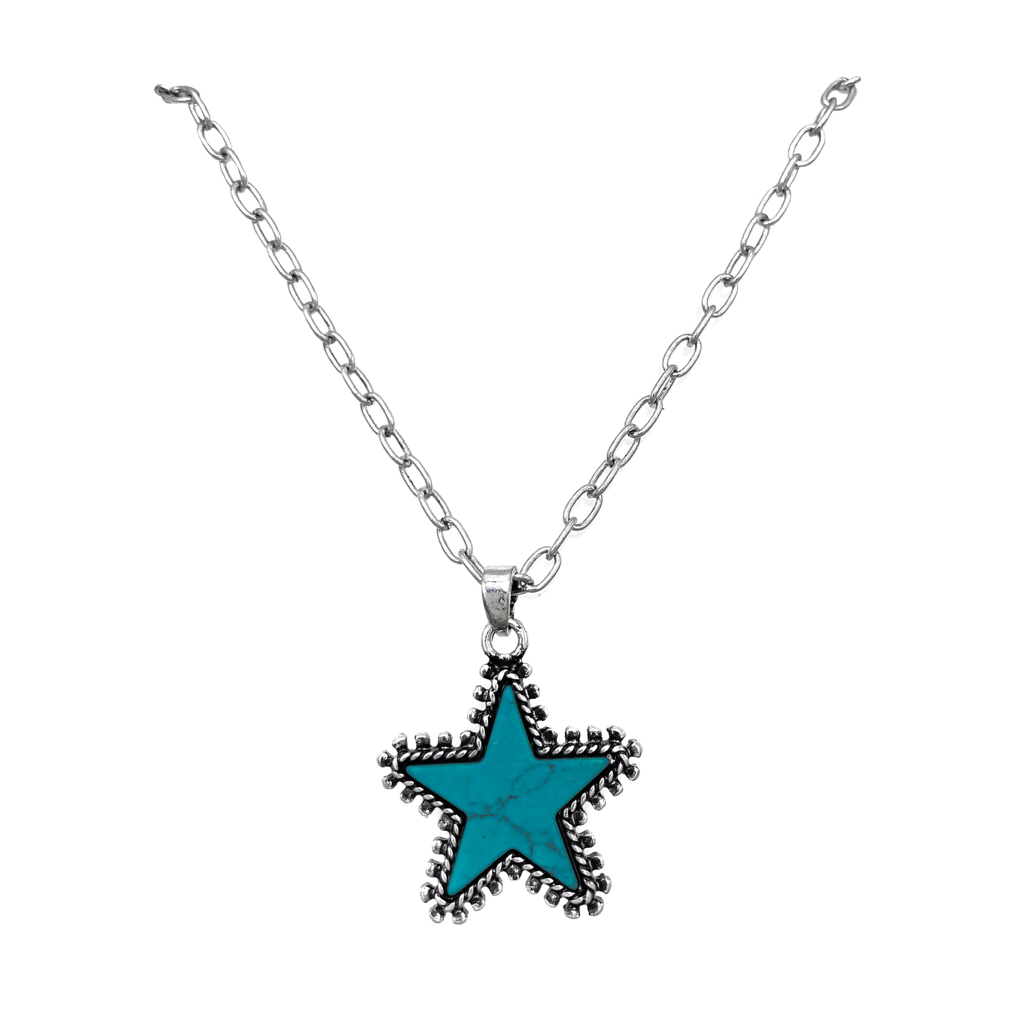 Turquoise Star Necklace