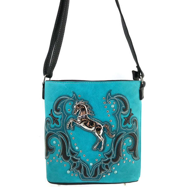 Metal Horse Women's Crossbody Western Messenger Purse