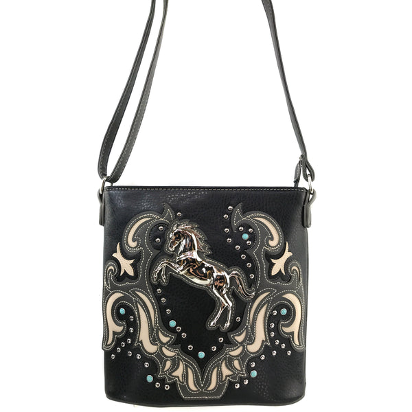 Metal Horse Women's Crossbody Western Messenger Purse