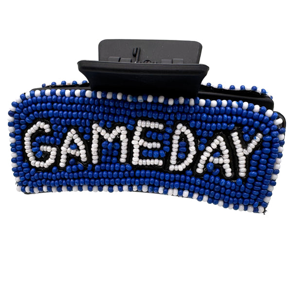 Its Gameday Beaded Hair Claw