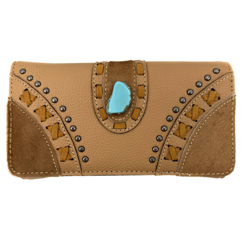 Cheyenne Horsehair Western Women Wallet