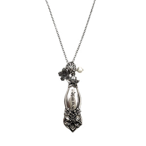 Flower Hope Pendant Necklace