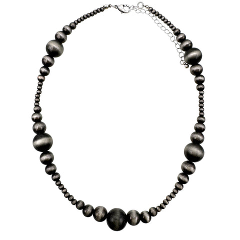 Navajo Assorted Size Beads 18" Necklace