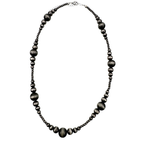 Navajo Assorted Size Beads 24" Necklace
