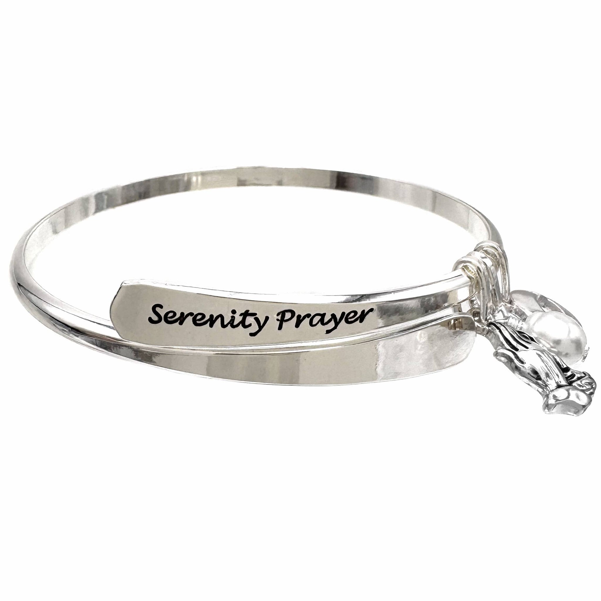 Serenity Prayer Bangle Bracelet