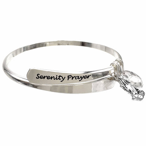 Serenity Prayer Bangle Bracelet