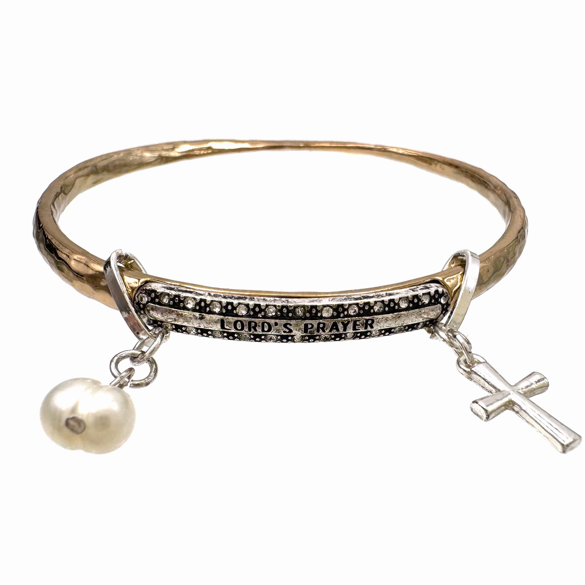 Lord's Prayer Bangle Bracelet