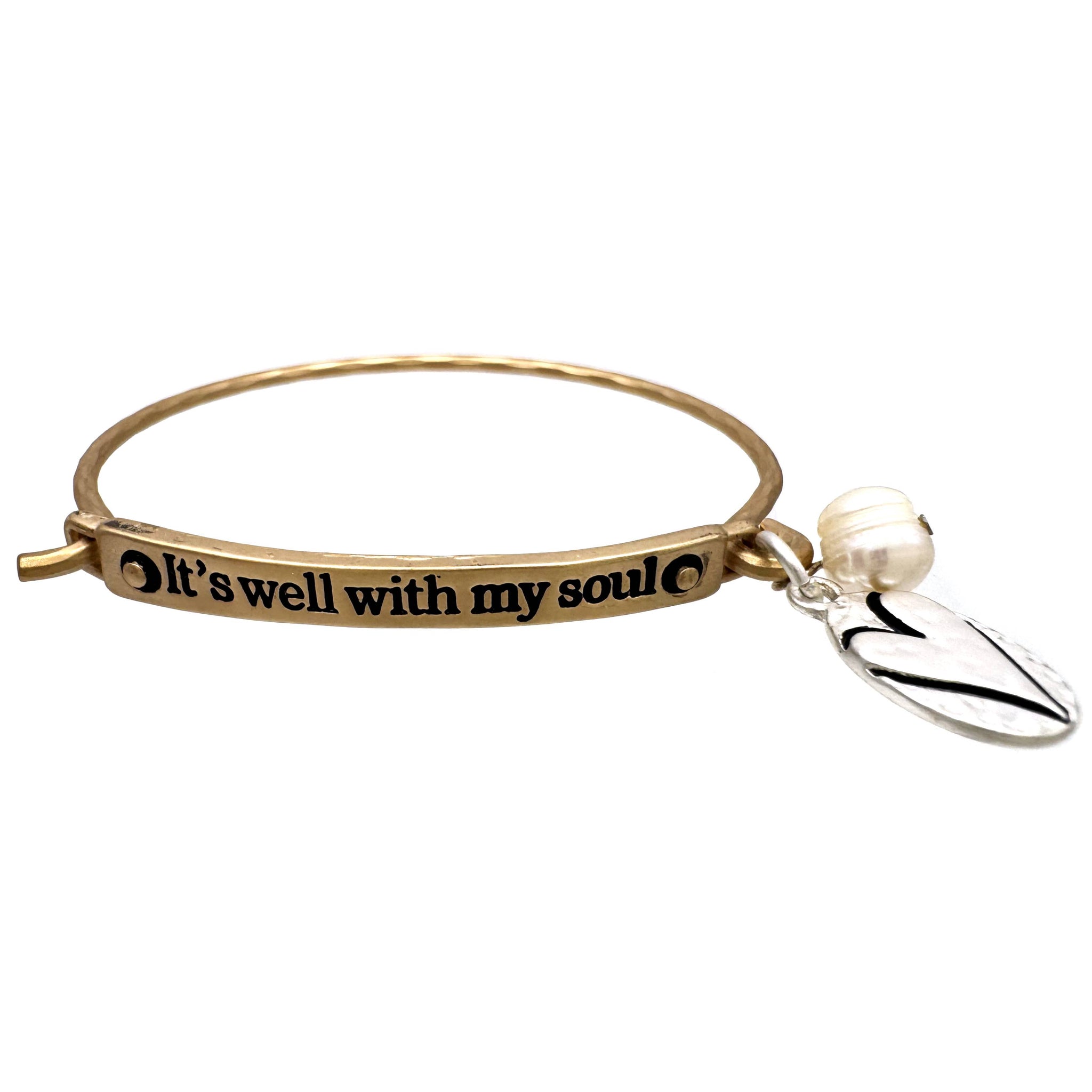 It's Well With My Soul Charms Bangle