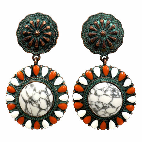 Vintage Boho Statement Earrings