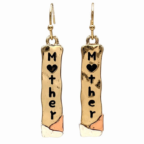 Mother Bar Earrings