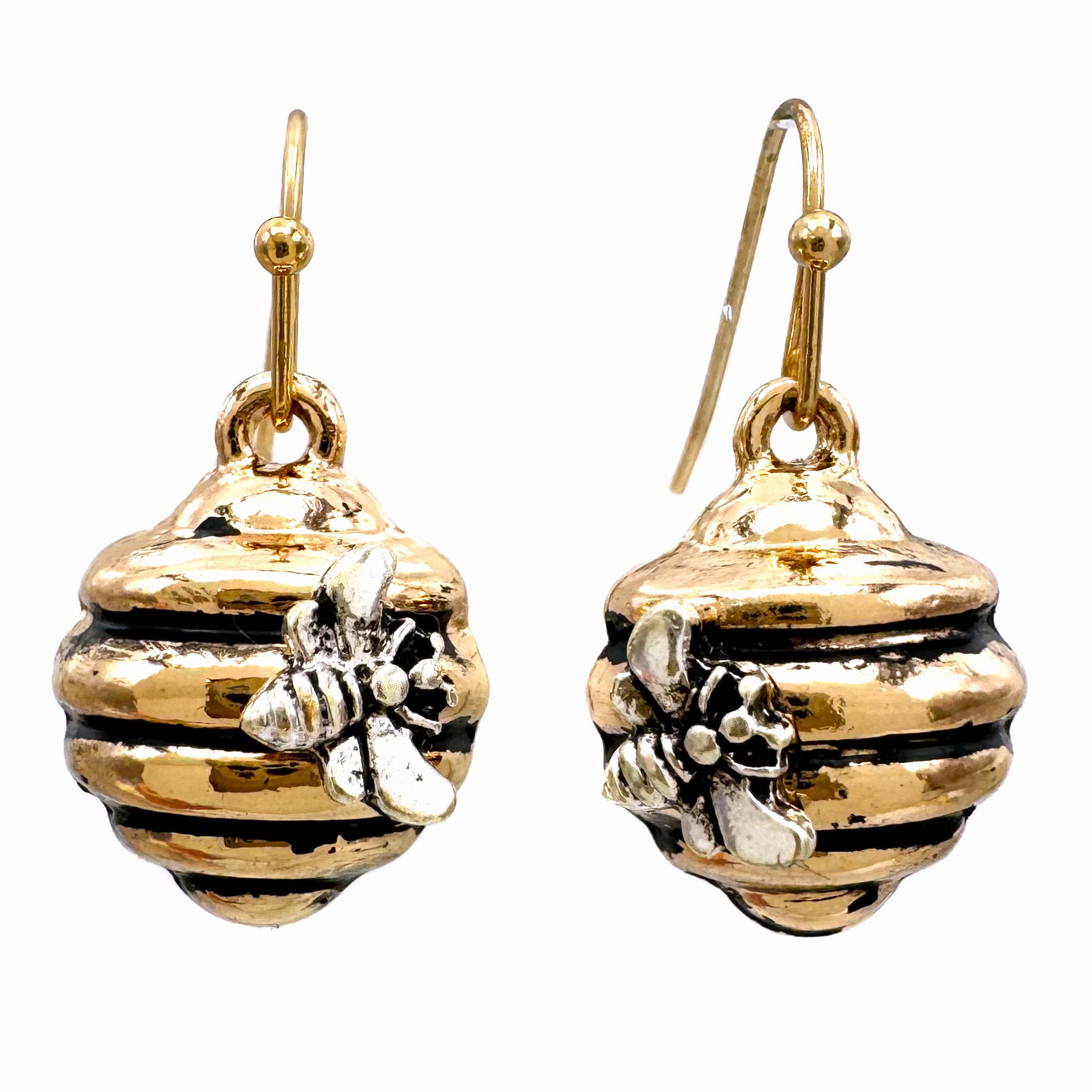 Bee Hive Cute Earrings