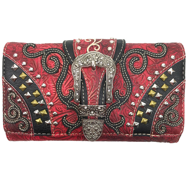 Clydesdale Western Buckle Wallet