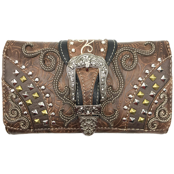 Clydesdale Western Buckle Wallet