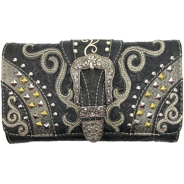 Clydesdale Western Buckle Wallet