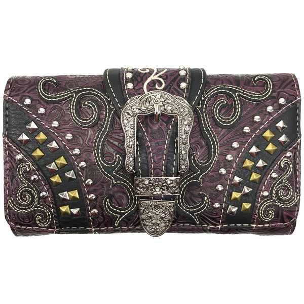 Clydesdale Western Buckle Wallet