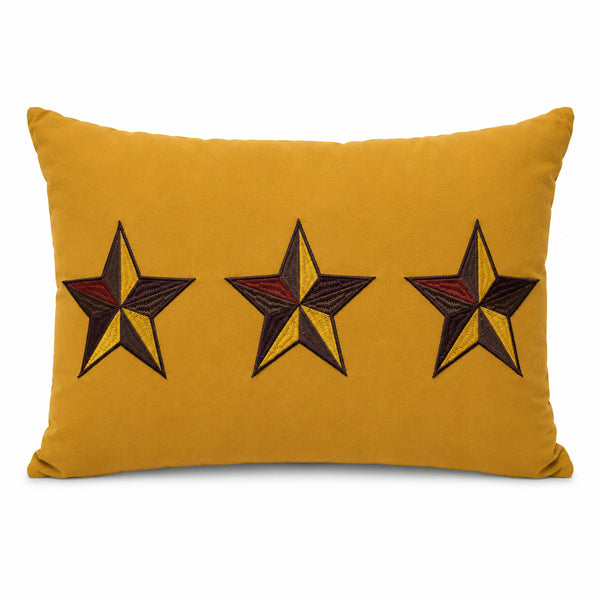 Western Star Boudoir Gold Pillow