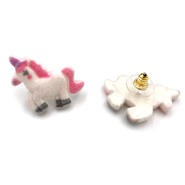 Unicorn Fuzzy Stud Small Earring