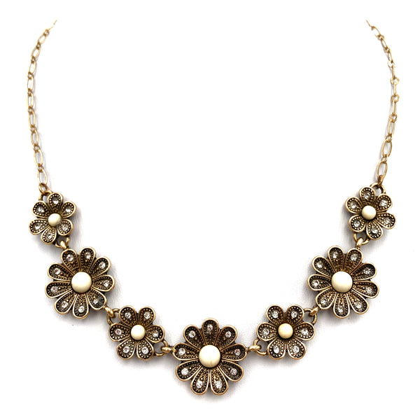 Daisy Flower Princess Necklace