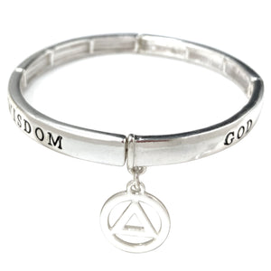 God Serenity Wisdom Courage Stretch Bracelet