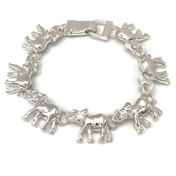 Elephant Herd Link Bracelet