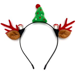 Christmas Tree Cute Reindeer Headband